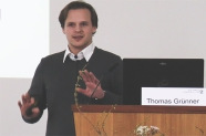 Thomas Grünner auf der Bühne