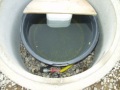 Betonring zur Aufnahme des Wasserbehälters